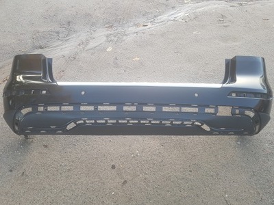 Mercedes ml w166 11-15r хром бампер задний фото №1