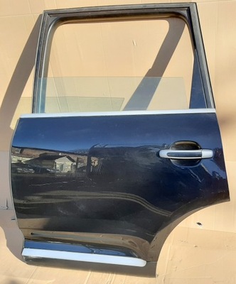 Porsche cayenne 7l двері задня ліва чорні фото №1