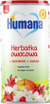 HUMANA HERBATKA OWOCOWA PO 8 MIESIĄCU 200G