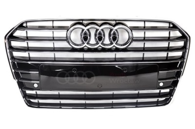Решітка радіатора радіатор решітка радіатора перед audi a6 c7 polift aso оригінал фото №1