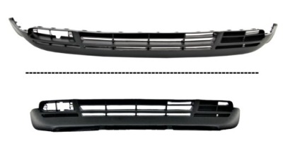 Решітка радіатора решітка радіатора w бампері dół перед audi a3 8l 96-99 фото №1