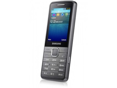 srebrny telefon Samsung S5610