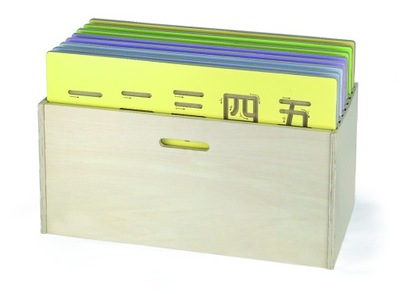 VIGA TOYS Drewniane Pudełko Do Tablic Edukacyjnych