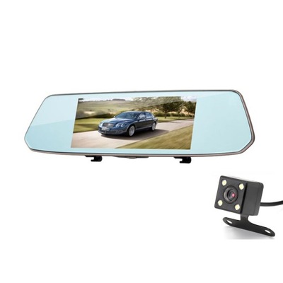 CÁMARA DE AUTOMÓVIL RETROVISOR FULLHD 7