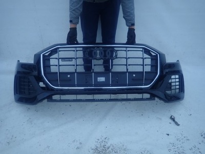 Audi q8 18- 4m бампер перед передний bez радара фото №1