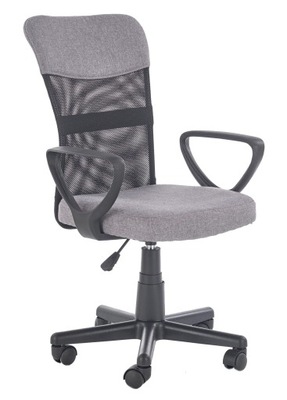 Fotel biurowy TIMMY krzesło obrotowe popiel