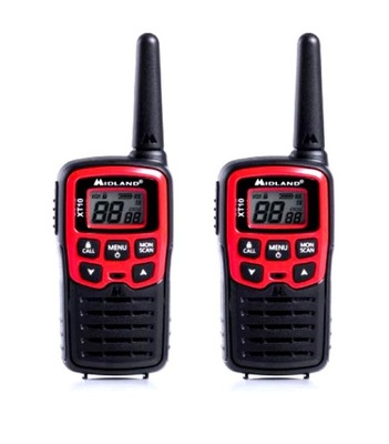 Midland XT-10 krótkofalówki PMR 2szt walkie talkie