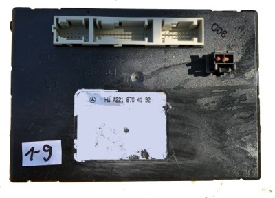 Блок керування обігріву mercedes w221 a2218704192 фото №1