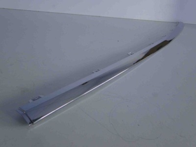 Mercedes glc 253 молдинг средняя хром w бампер фото №1