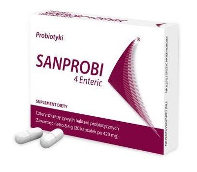 Sanprobi 4 Enteric 20 kaps. probiotyk