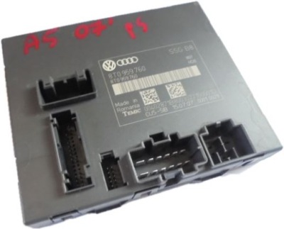 Audi a5 модуль блок керування пам'яті сидіння 8t0959760 фото №1