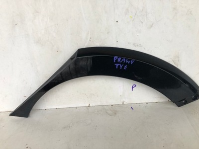 Honda civic x type r молдинг крила задня фото №1