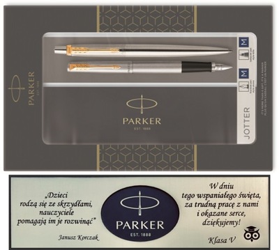 PARKER Jotter GT duo pióro długopis GRAWER tab