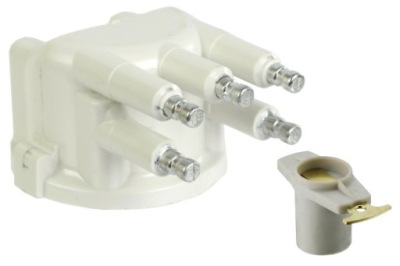 Трамблерна кришка + контактний палець апарат fiat uno panda / lancia y10 фото №1