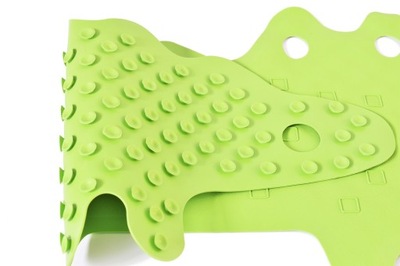 MATA ANTYPOŚLIZGOWA DO WANNY WANIENKI IKEA PATRULL krokodyl zielony