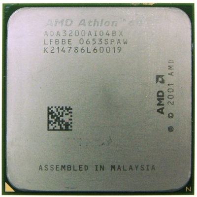 754 ATHLON 64 3200+ | ADA3200AIO4BX | 173% OK 7iH