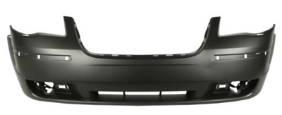 Chrysler voyager 2008 - бампер передний pod хром фото №1