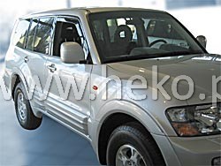 MITSUBISHI PAJERO WAGON III / IV 2000-2018 SIDE-WINDOW DEFLECTORS  