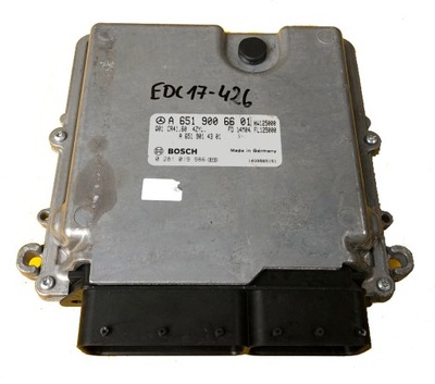 Ecu mercedes w447 a6519006601 0281019986 dopiszę фото №1