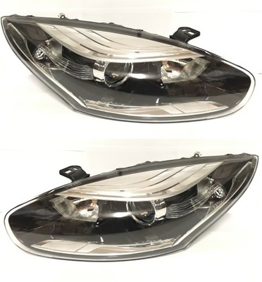 Renault megane iii 3 14- lift nowe лампы комплект фото №1