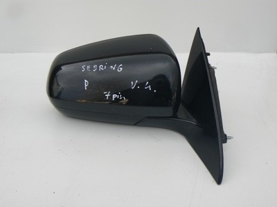 Chrysler sebring ii js дзеркало праве 7pin чорні фото №1