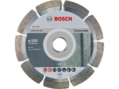 BOSCH CONCRETE tarcza diamentowa do betonu 150mm