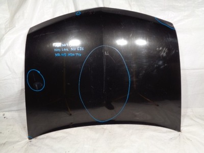 Renault vel satis капот кришка двигуна nv676 фото №1