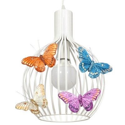 Lampa wisząca BUTTERFLY KULA DUŻA - można LED