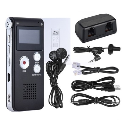 SK-012 8GB Inteligentny rejestrator głosu