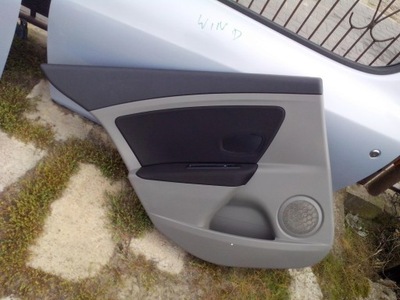 Оббивка двері обшивка renault fluence задня ліва фото №1