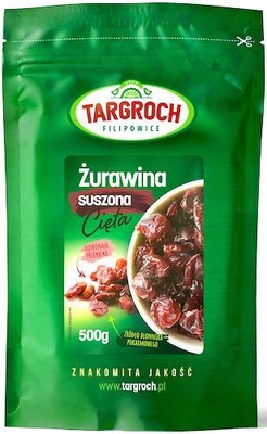 ŻURAWINA SUSZONA ŚWIEŻA 500G USA BEZ KONSERWANTÓW