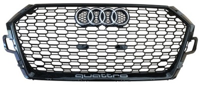 Audi rs4 b9 8w black line решётка радиатора решётка радиатора nowa orygin фото №1