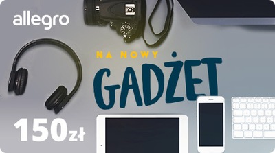 Karta Podarunkowa Na Nowy Gadżet - 150 zł