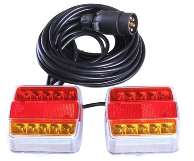 Лампы задние led светодиодный na магнит прицепа ce фото №1