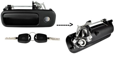 Ручка кришки багажника задня seat alhambra 96-10 фото №1