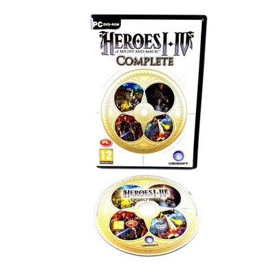 HEROES 1 2 3 4 I II III IV WSZYSTKIE DODATKI OF MIGHT AND MAGIC COMPLETE PL