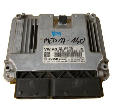 ECU VW AUDI SEAT SKODA 05E907309 0261S16449 DOPIS