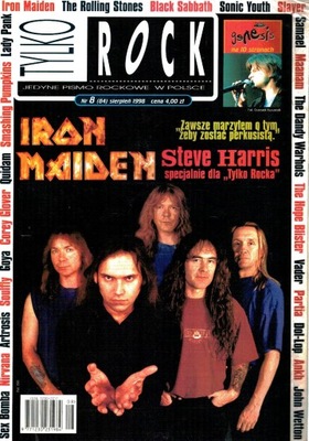 Tylko Rock nr 8 (84) 1998 Iron Maiden