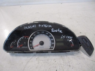 Лічильник прилади hyundai matrix 1.5crdi 04r odo trip фото №1