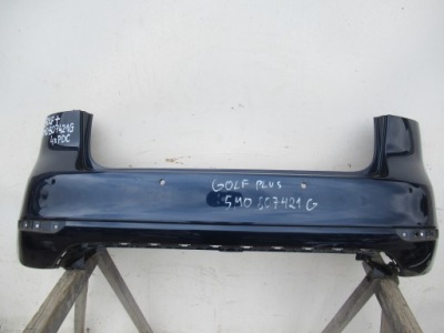 Бампер задня vw golf plus 5m0807421g фото №1