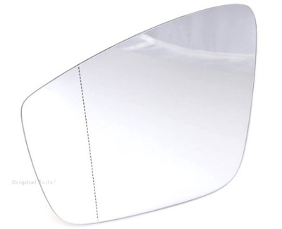 Вкладиш дзеркало скло skoda citigo vw up ліва фото №1