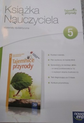 TAJEMNICE PRZYRODY 5 KSIĄŻKA NAUCZYCIELA testy