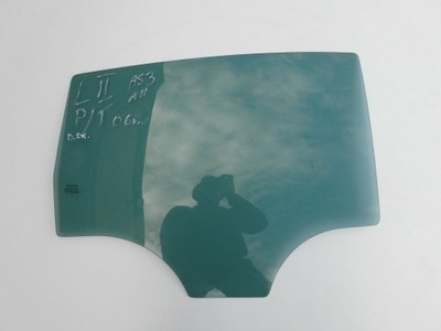 Стекло дверь leon ii 2006r. правая задняя as3 тонированная фото №1