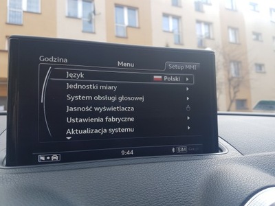 Polskie Menu AUDI MMI 3G MIB RMC Lektor Mapa 2021