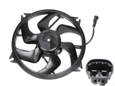 Вентилятор радіатора do peugeot 307 citroen c4 ds4 фото №1