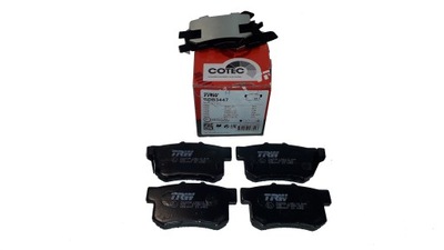 Trw тормозные колодки тормозные задняя honda legend accord cr-z фото №1