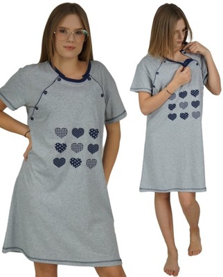 Koszula Koszulka nocna ciążowa do karmienia XL 42
