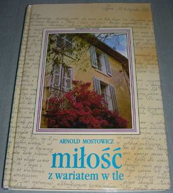 Miłość z wariatem w tle Mostowicz 1993