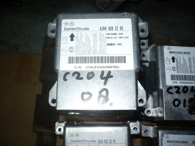 Датчик подушка безопасности mercedes w204 c-klasa 2048202285 фото №1