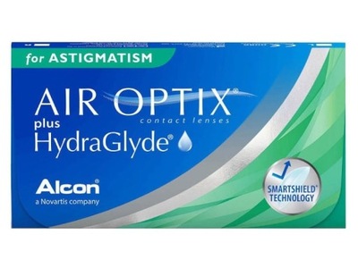 Air Optix Plus HydraGlyde for Astigmatism, 3 szt.